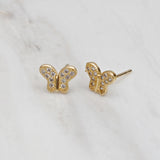 Aretes Mariposa & Estrella