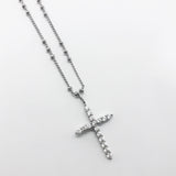 Collares Cruz Plata