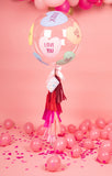 Globo con Estilo Heart Candies