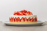 Pastel Fresas con Crema