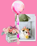 Pastel, Globo & Flores