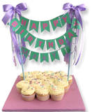 Pastel de Quecos con Banner